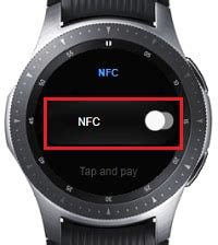 use galaxy watch as nfc tag|samsung galaxy watch nfc settings.